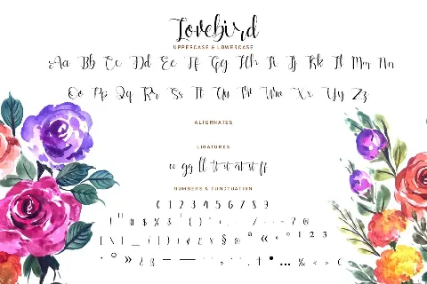 Lovebird font