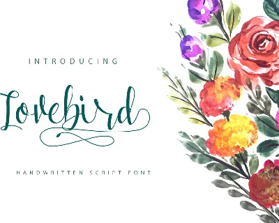 Lovebird font