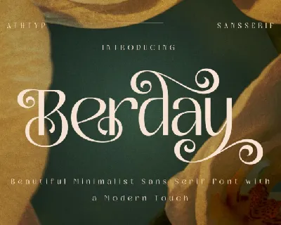 Berday font