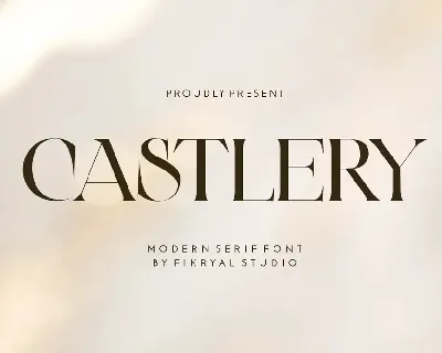 Castlery font