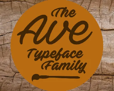 Ave Utan PERSONAL USE ONLY font