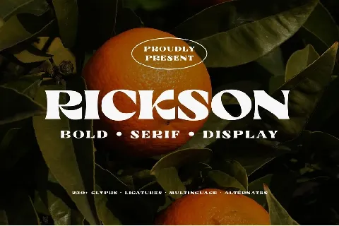 Rickson font