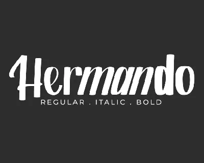 Hermando font