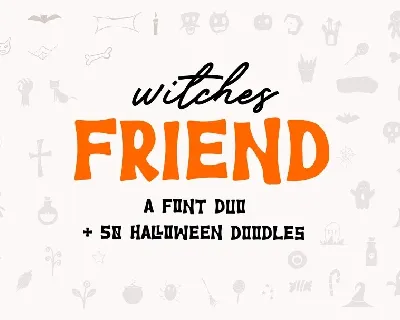 Witches Friend Duo font