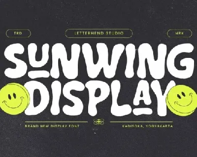 Sunwing Display font