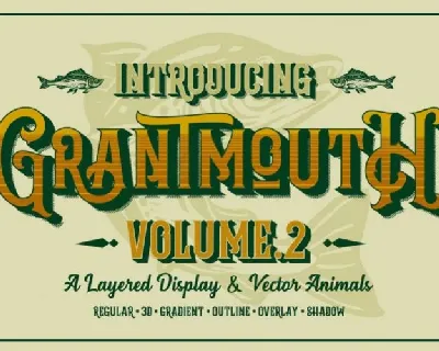 Grantmouth Display font