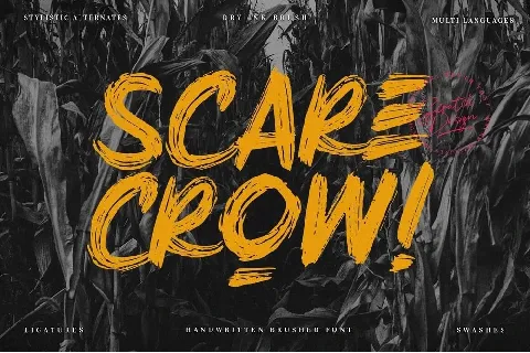 Scarecrow font