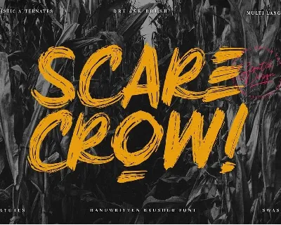 Scarecrow font