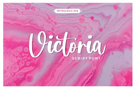 Victoria font