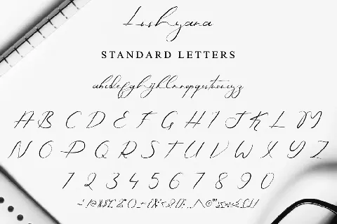 Lushyana Demo font