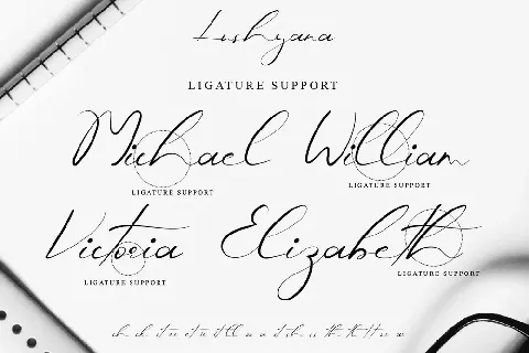 Lushyana Demo font