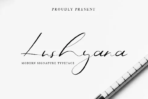 Lushyana Demo font