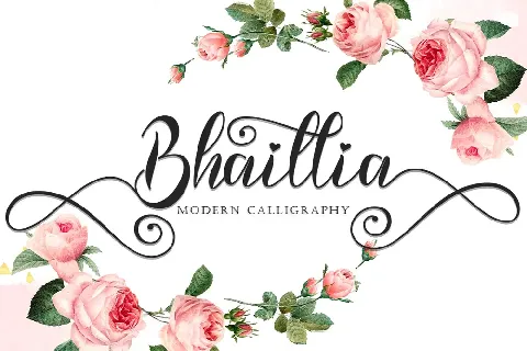 Bhaillia font