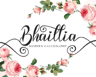 Bhaillia font