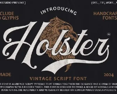 Holster font