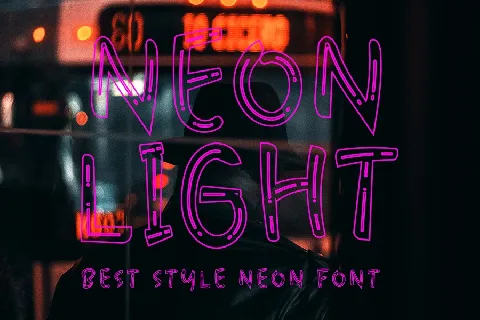 Neon Light font