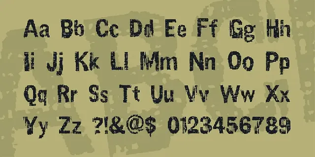 Slawterhouse Swinggang font