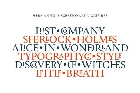 Hermann font