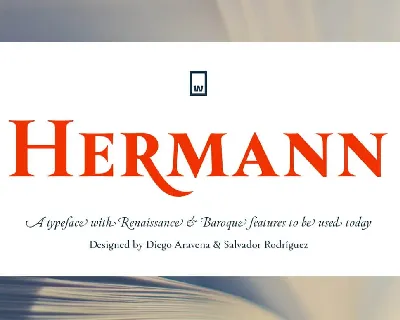 Hermann font