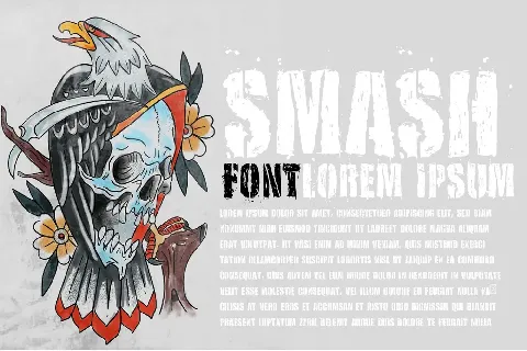 VTKS SMASH font