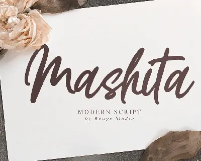 Mashita font