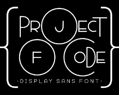 Project Of Code font