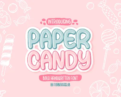 Paper Candy font