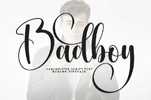 Badboy Script font