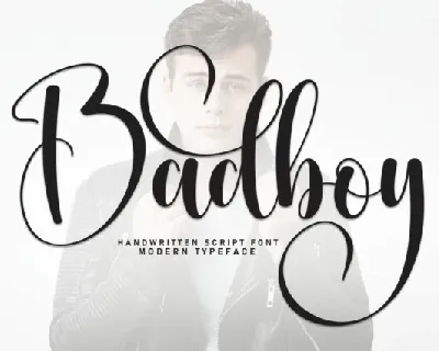 Badboy Script font