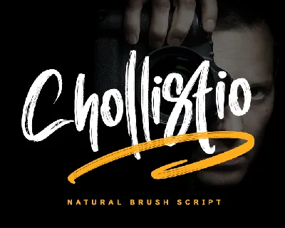 Chollistio - Personal use font