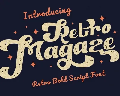 Retro Magaze font