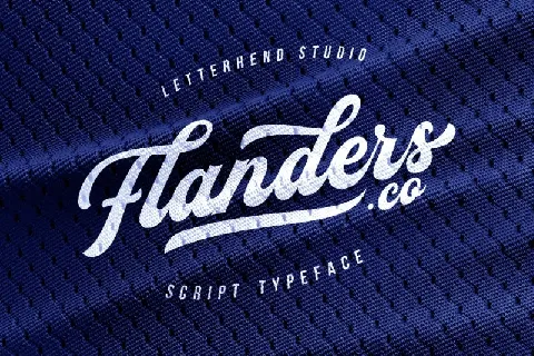 Flanders Bold Script font