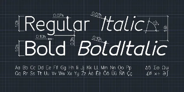 Tecnico Typeface font
