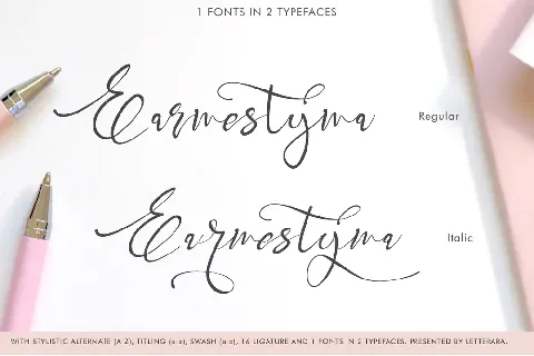 Brigitta font