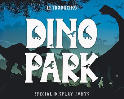 Dino Park font