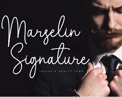 Marselin Signature font