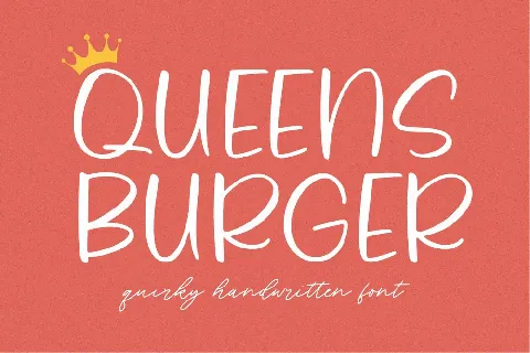 Queens Burger font