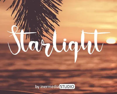 Starlight Calligraphy Typeface font