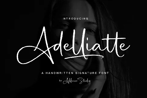 Adelliatte font