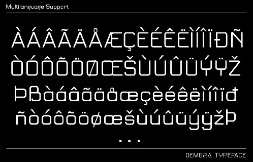 DEMORA font