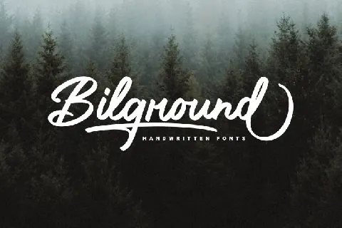 Bilground font