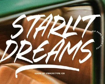Starlit Dreams font
