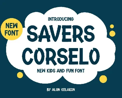 Savers Corselo font