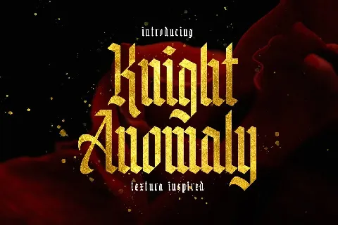 Knight Anomaly font