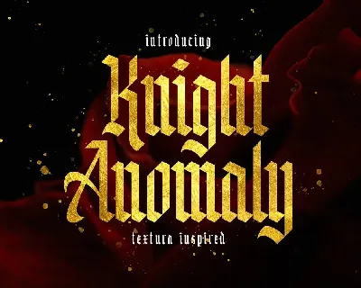 Knight Anomaly font