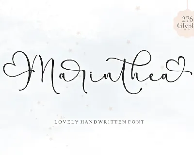 Marinthea font