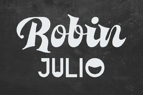 RobinJulio font