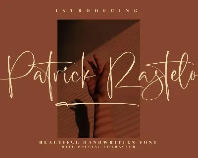 Patrick Rastelo font