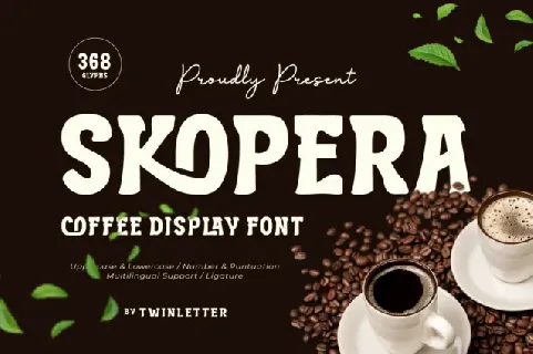 Skopera font