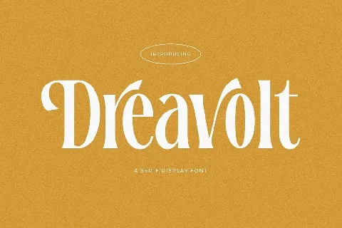 Dreavolt font